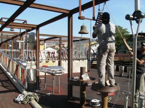 Manutenção dos equipamentos da Praça