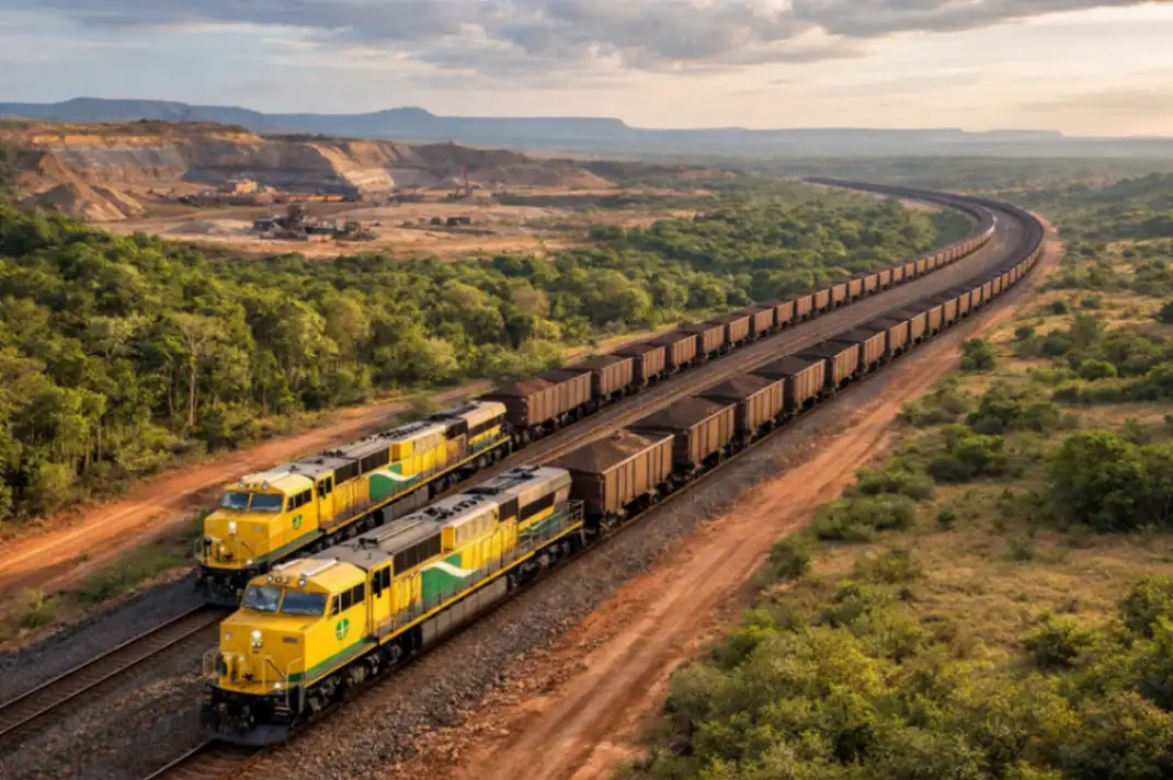 Longest Freight Train da Vale e logística ferroviária