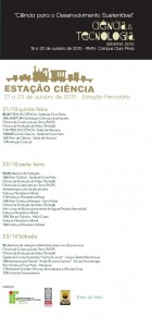 Programação Estação Ciência 2010