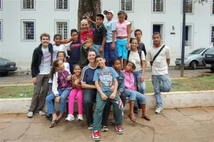 Crianças participam da 2ª Oficina de Vídeo de Animação em Ouro Preto.