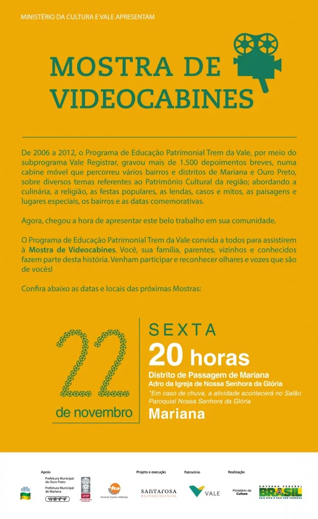 Trem da Vale presente na 33º Semana de Aleijadinho em Ouro Preto