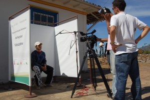 Gravação no bairro São Cristovão (Veloso) em Ouro Preto/MG.